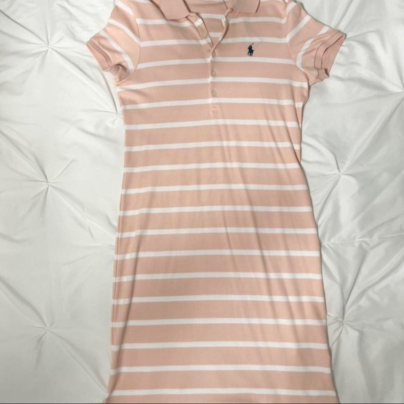 Women’s Pink Polo Midi Dress - Picture 1 of 1